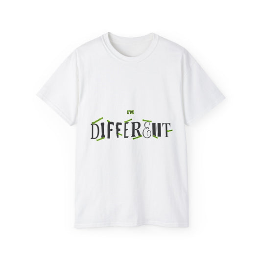 I'm D.I.F.F.E.R.E.N.T. Unisex Ultra Cotton Tee - Fun Fashion, Casual Wear, Gift for Friends, Unique Style, Statement T-Shirt