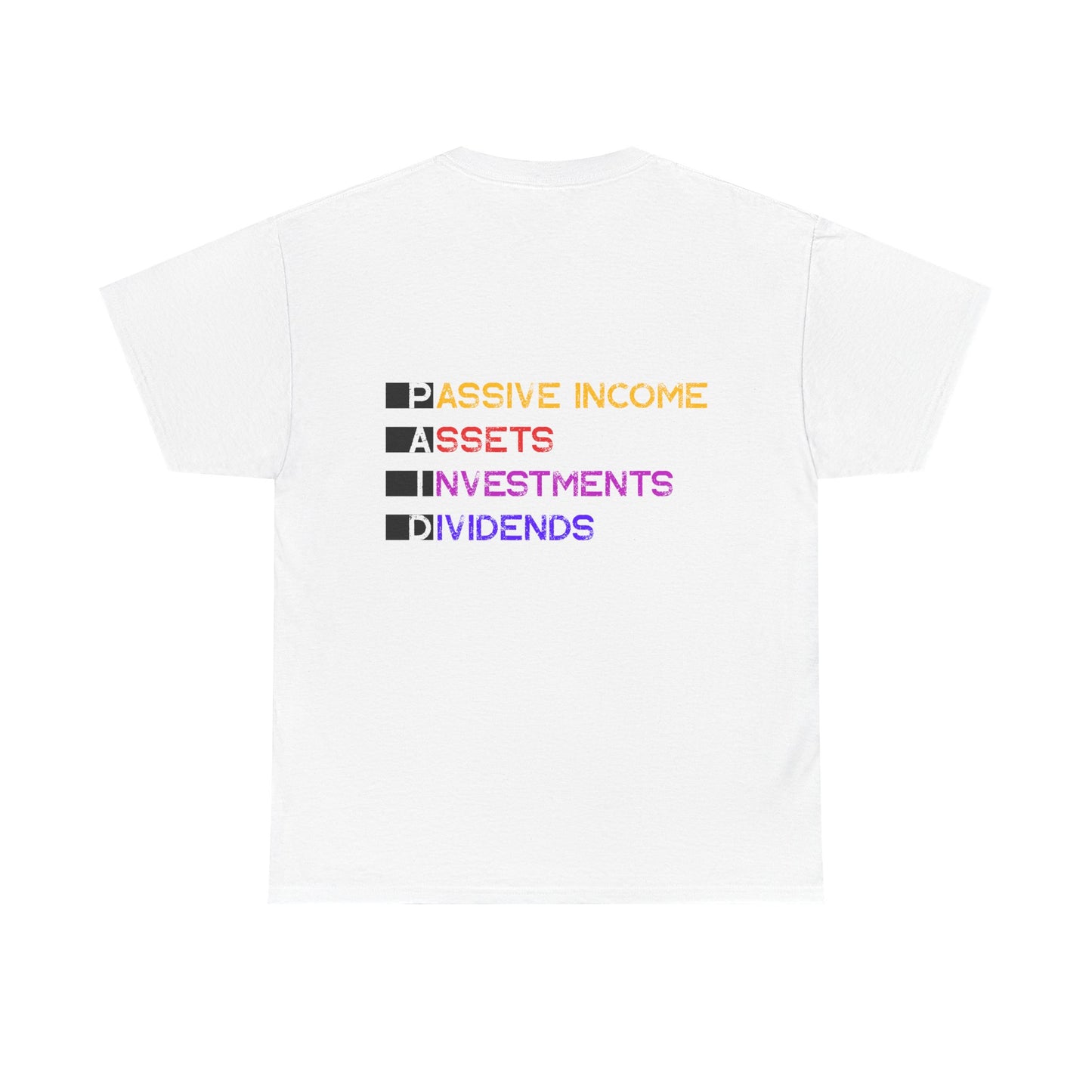 Get Paid Unisex Heavy Cotton Tee - Financial Freedom & Investment Motivation