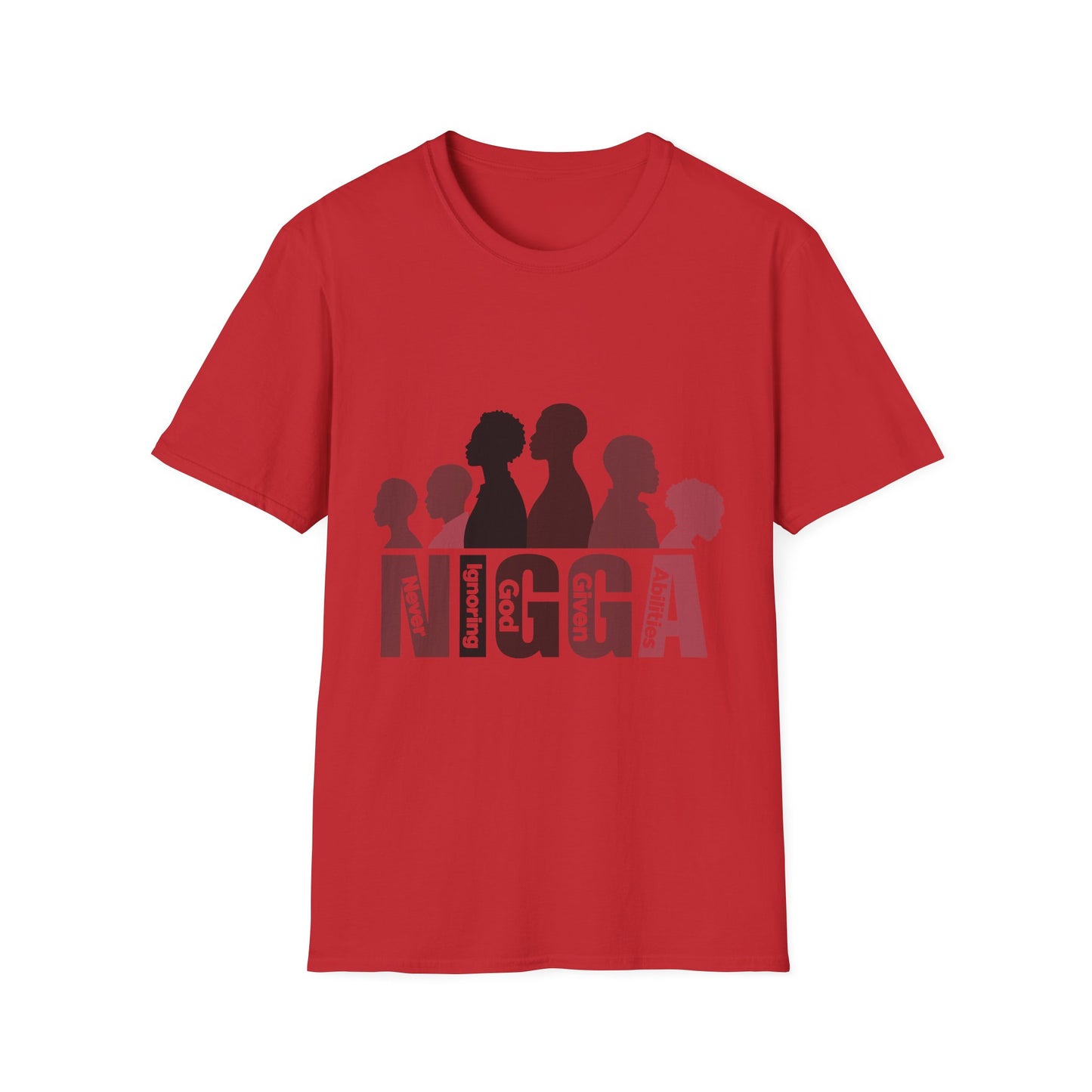 N.I.G.G.A. Diversity Matters Unisex Softstyle T-Shirt - Celebrate Unique Perspectives