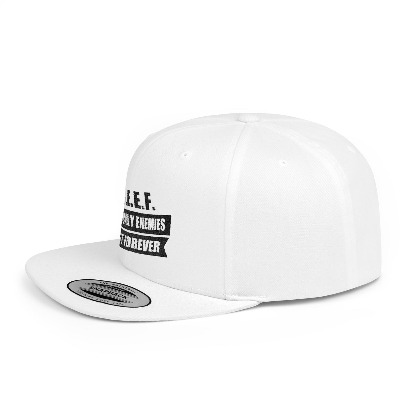 B.E.E.F. Snapback Hat, Cool Flat Bill Cap, Trendy Streetwear, Gift for Friends, Casual Accessories, Unisex Headwear