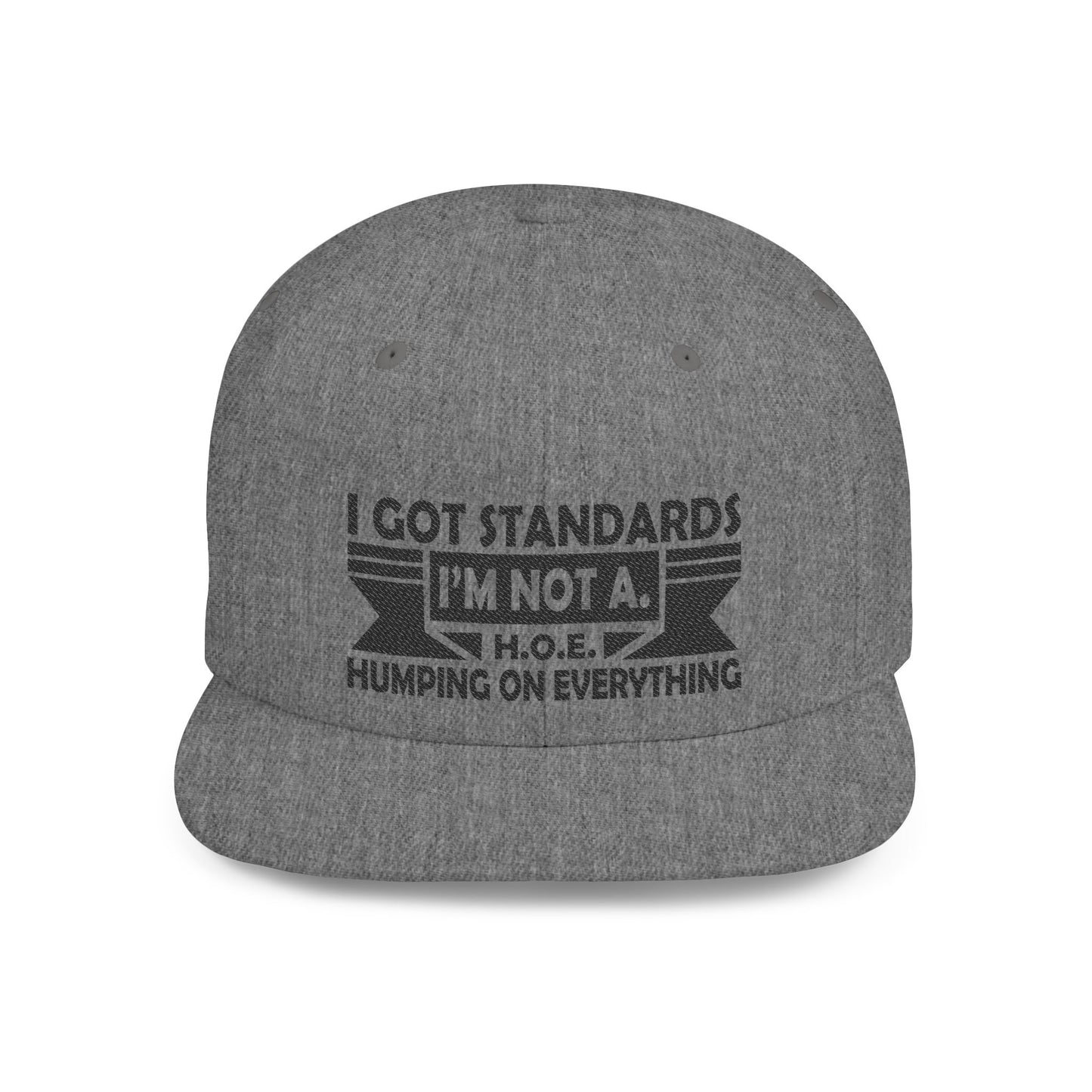 Not A H.O.E. Trendy Snapback Cap, Fun Hat for Casual Days