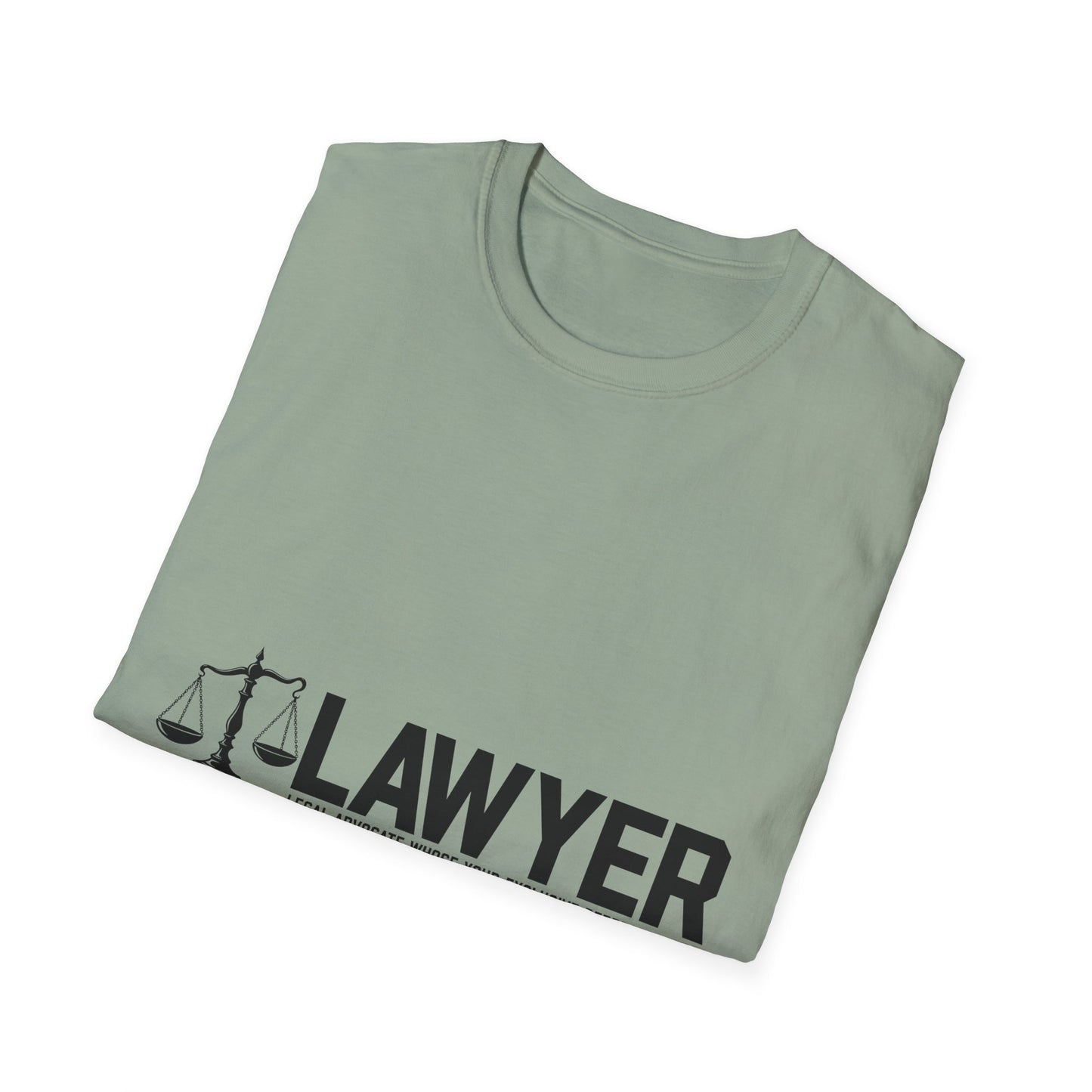 L.A.W.Y.E.R. Unisex Softstyle T-Shirt