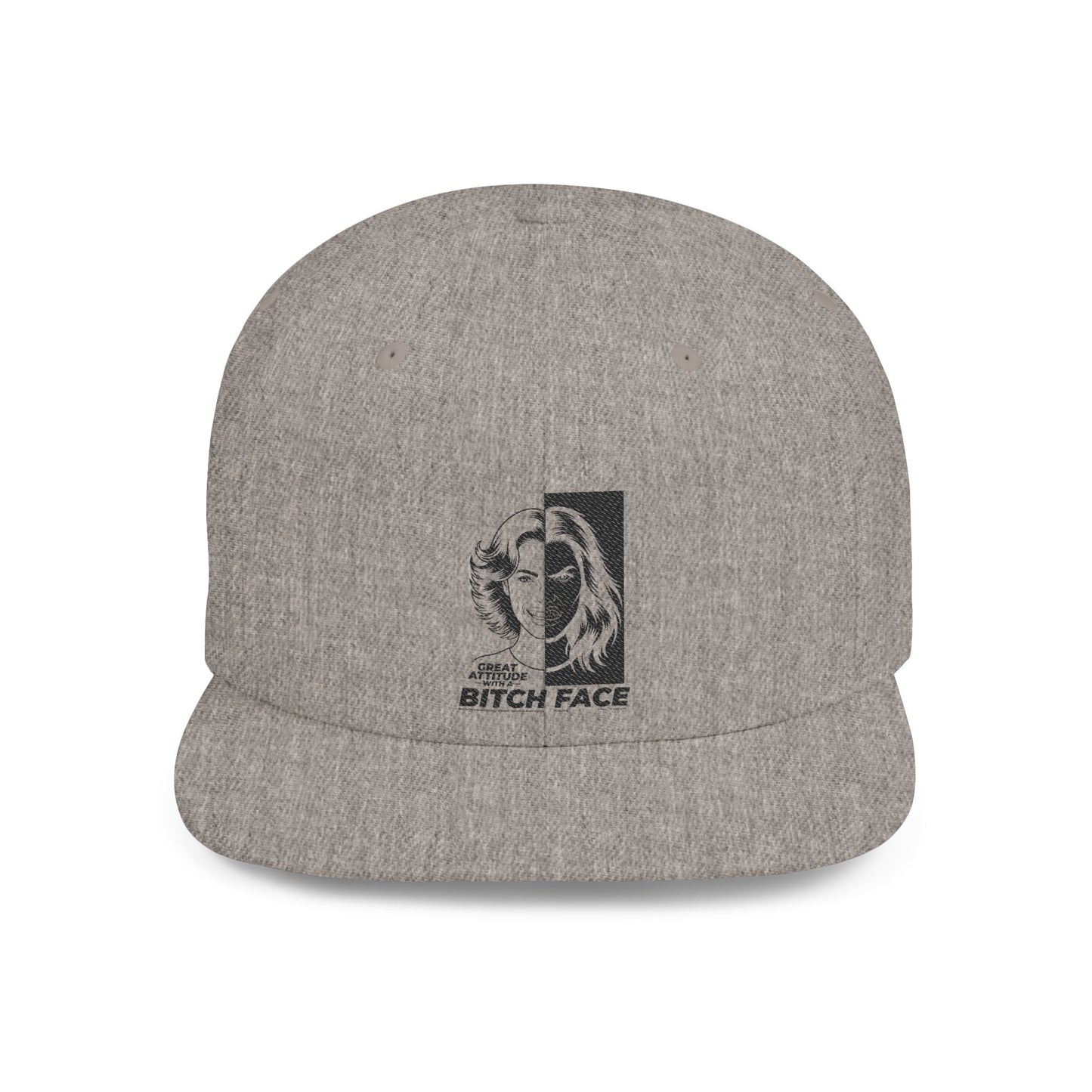 B.I.T.C.H. F.A.C.E. Snapback Hat, Funny Hats, Party Accessories, Trendy Headwear, Gift for Her, Fashionable Cap