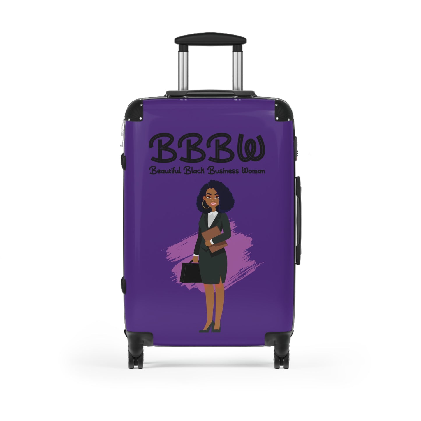 B.B.B.W. Stylish Carry-On Suitcase for Confident Travelers, Business Trips, Travel Accessories, Perfect for Women
