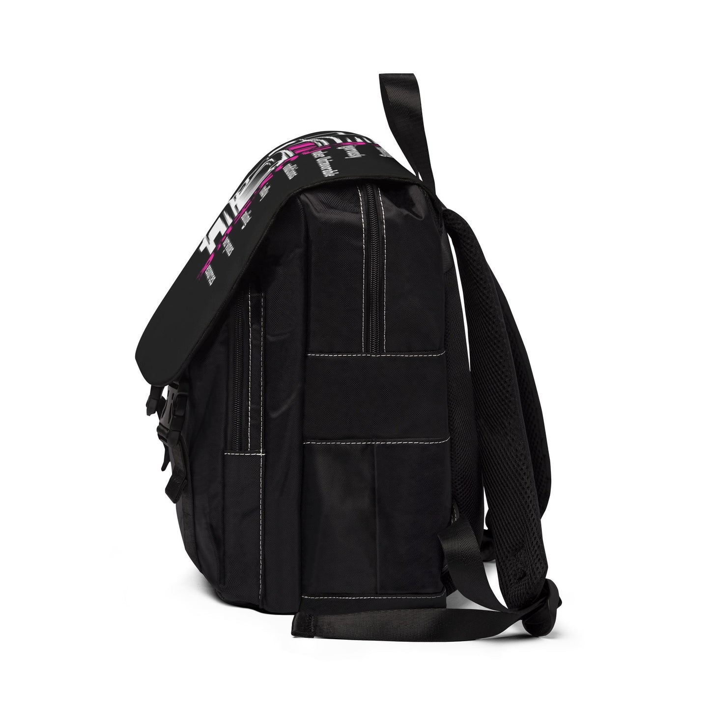 T.R.U.C.K.H.E.R. Unisex Casual Shoulder Backpack - Stylish Trucking Design, Perfect for Everyday Use