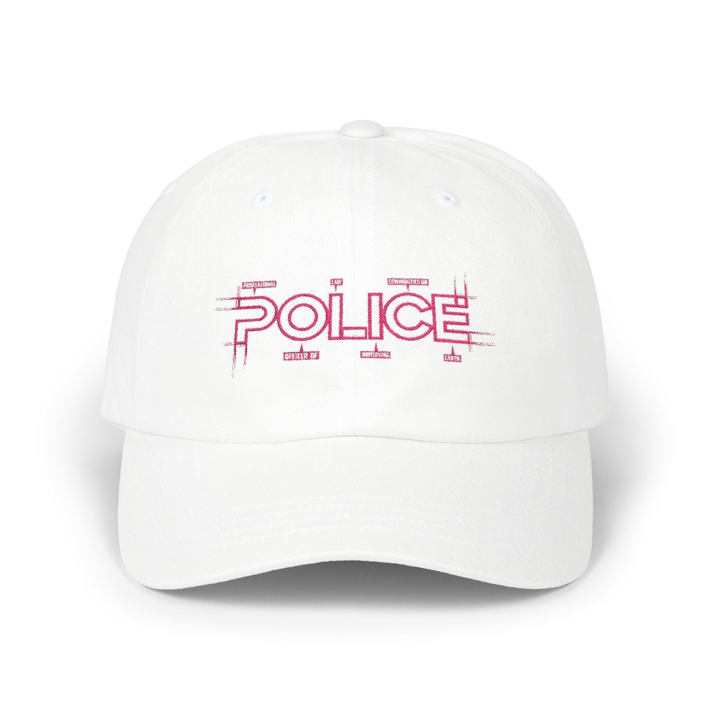 Stylish P.O.L.I.C.E. Dad Cap, Perfect for Law Enforcement Families, Gift for Police Officers, Casual Wear, Everyday Fashion