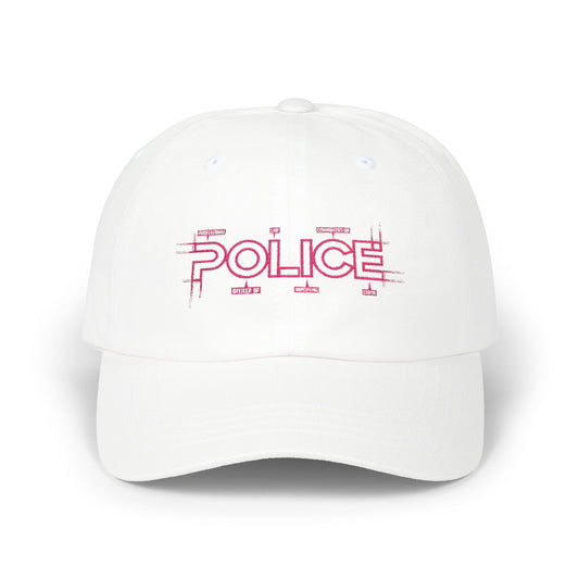 Stylish P.O.L.I.C.E. Dad Cap, Perfect for Law Enforcement Families, Gift for Police Officers, Casual Wear, Everyday Fashion