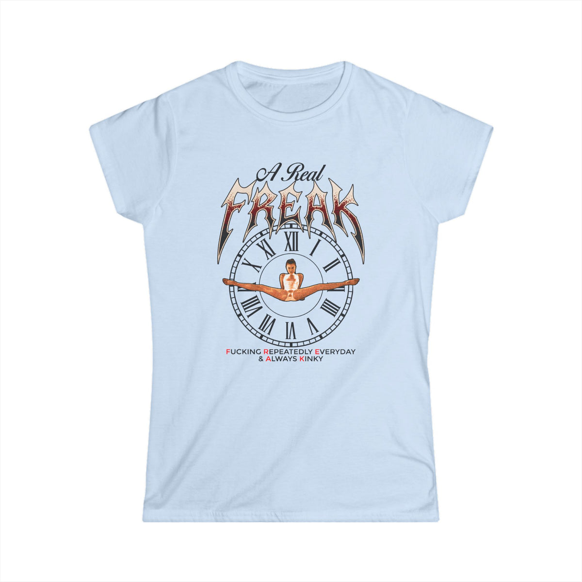 F.R.E.A.K. Women's Tee — Classic White Softstyle T-Shirt