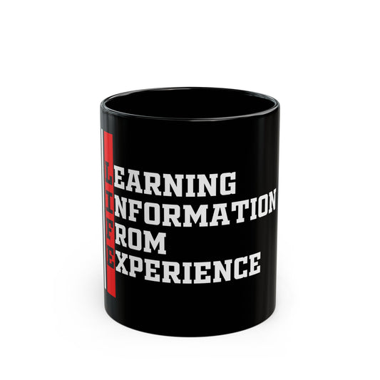 L.I.F.E. Learning Information From Experience Black Mug - Motivational Coffee Cup, Gift for Students & Teachers, Office Coffee Mug, Inspirational Drinkware, [...]