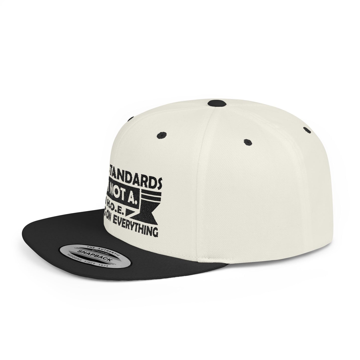 Not A H.O.E. Trendy Snapback Cap, Fun Hat for Casual Days